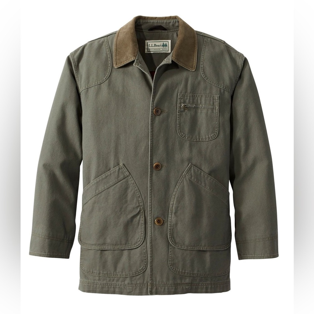 LL Bean Field Cotton Lined Jacket